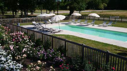 Piscine chauffée au Domaine de la Trigalière