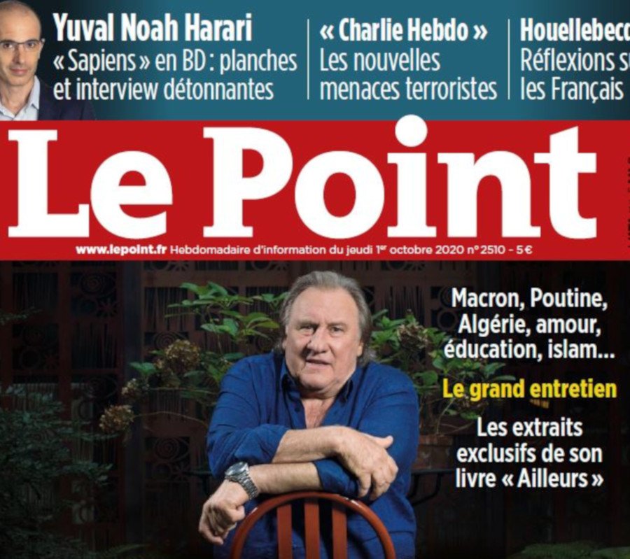 Le Point couverture 1/10/20