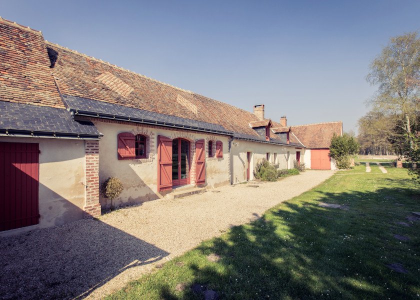 façade extérieure de la maison