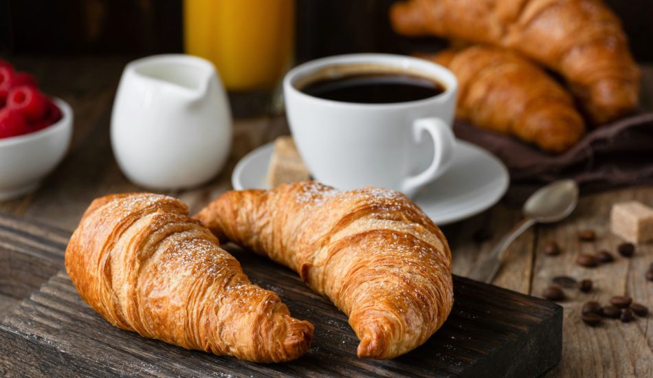 Café et croissants