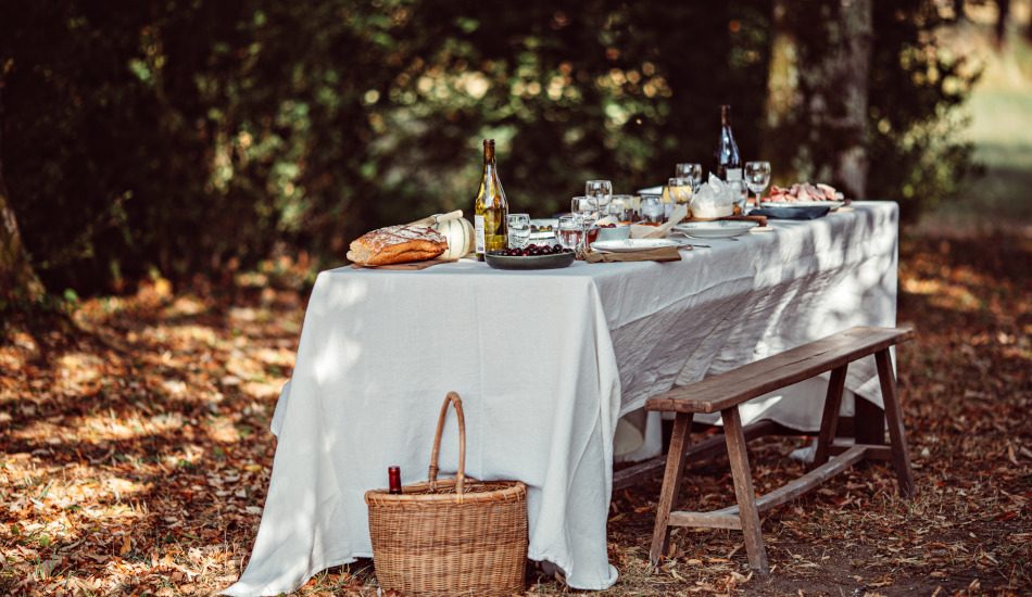 Table repas extérieur